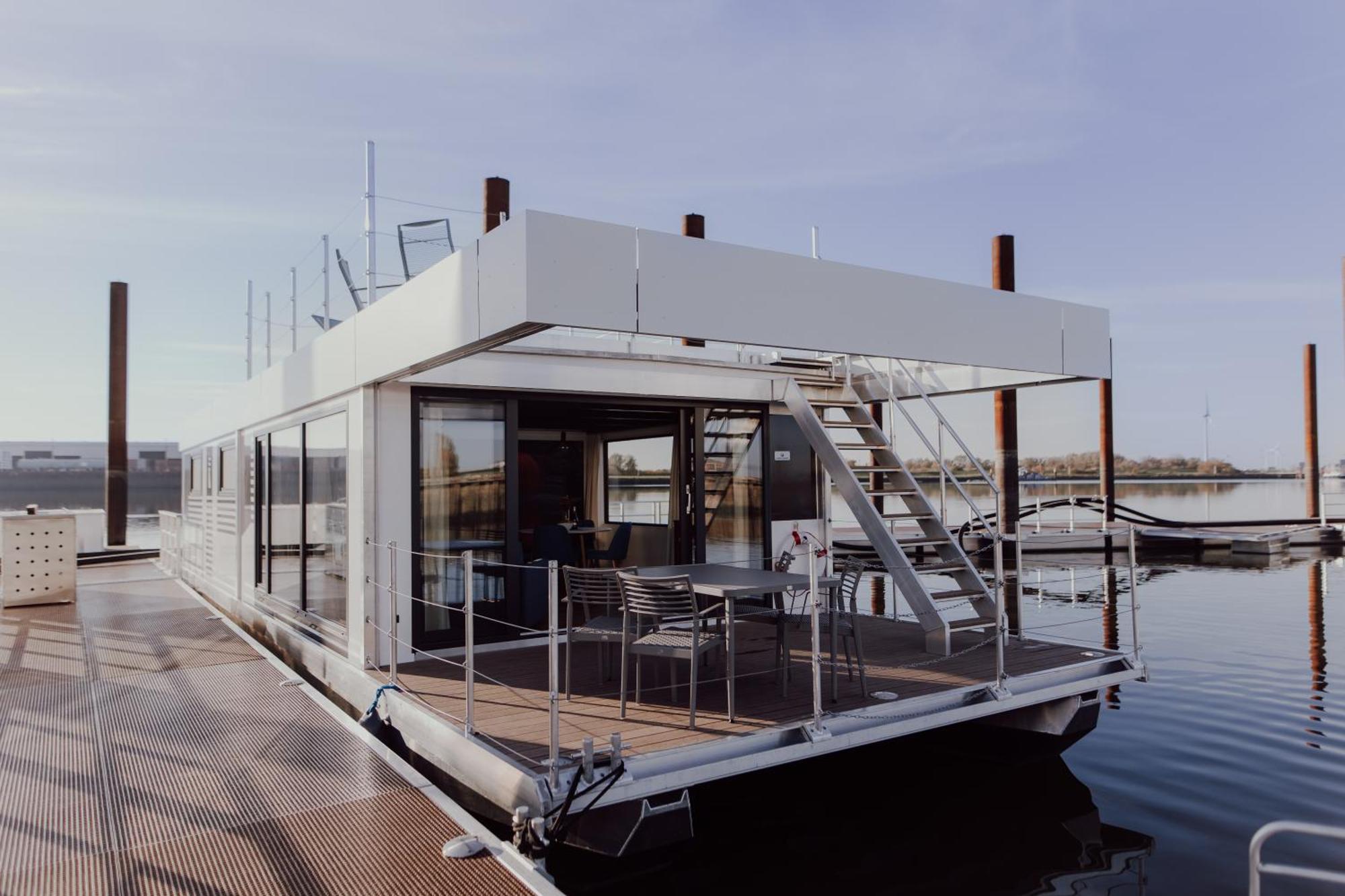 Hausboote Am Lankenauer Hoeft BRE 외부 사진