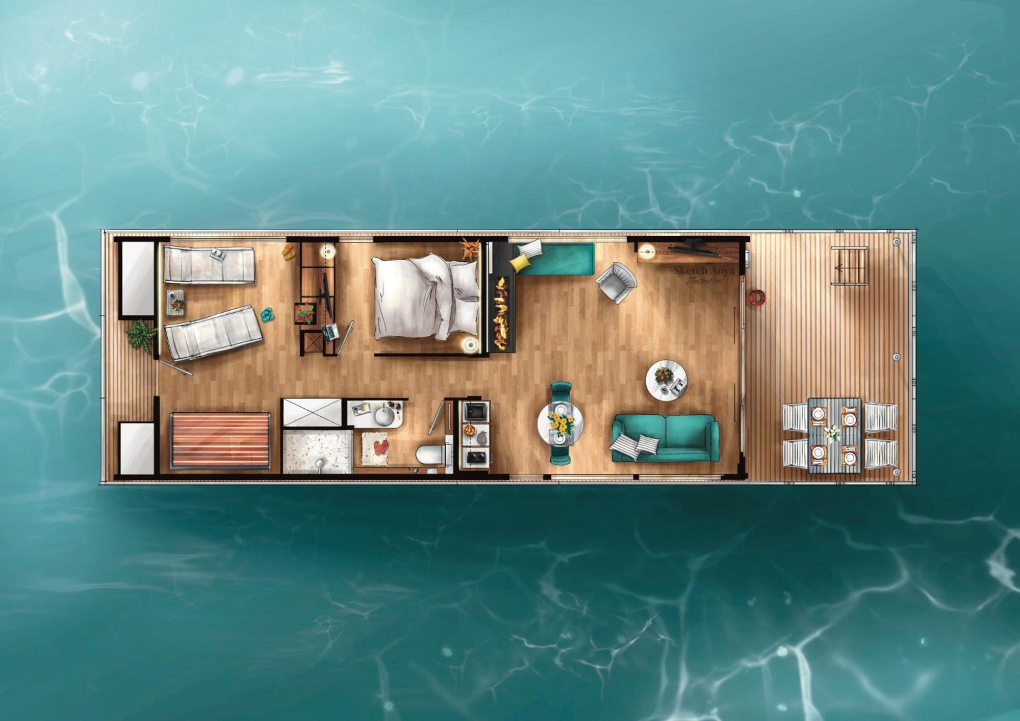 Hausboote Am Lankenauer Hoeft BRE 외부 사진